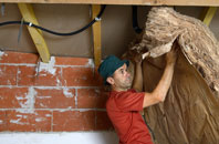 Norwood New Town tapered roof insulation